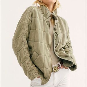 FP Dolman Quilted Knit Jacket